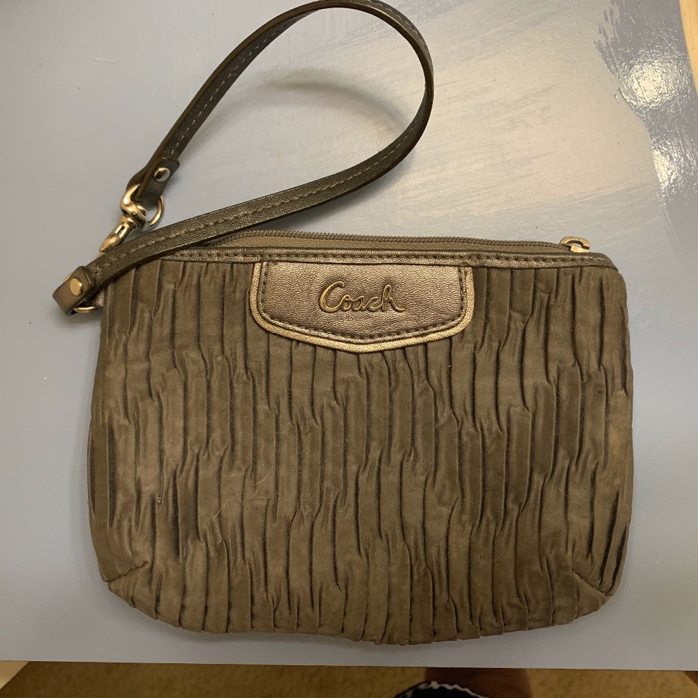Coach wristlet